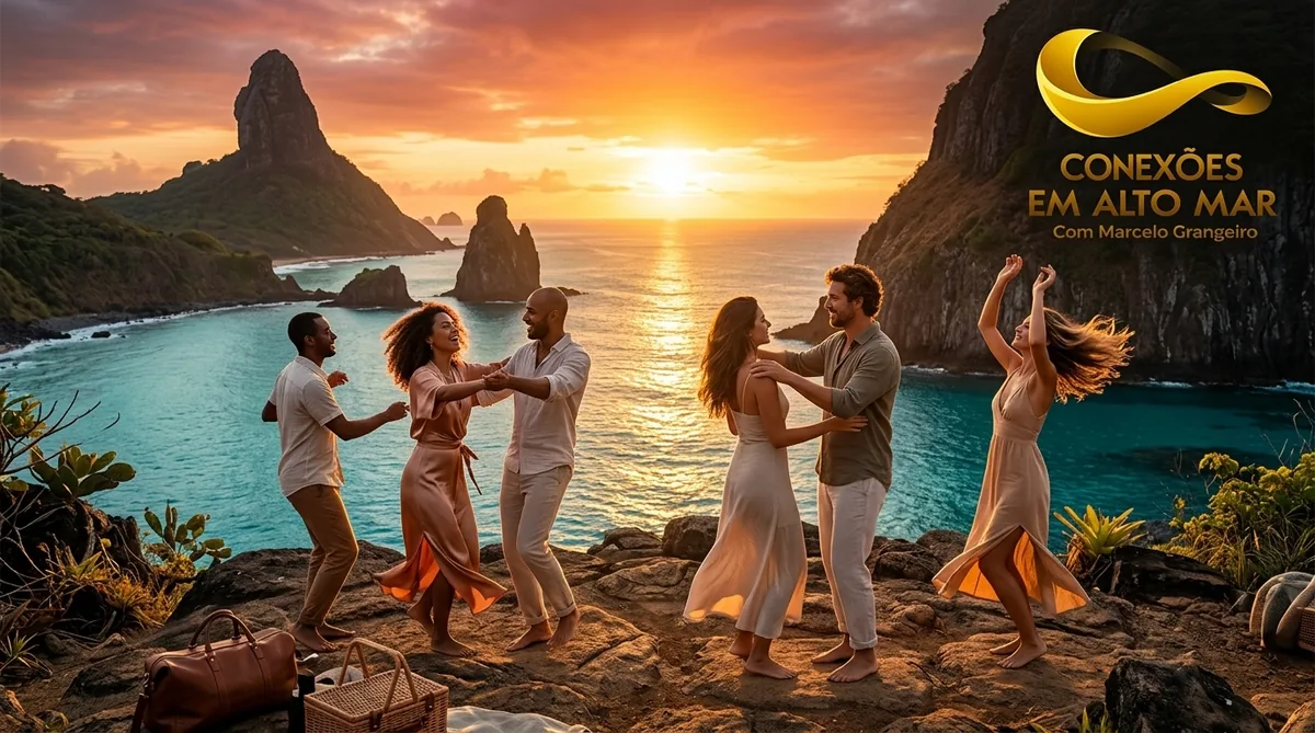 Experiência dançante em Noronha